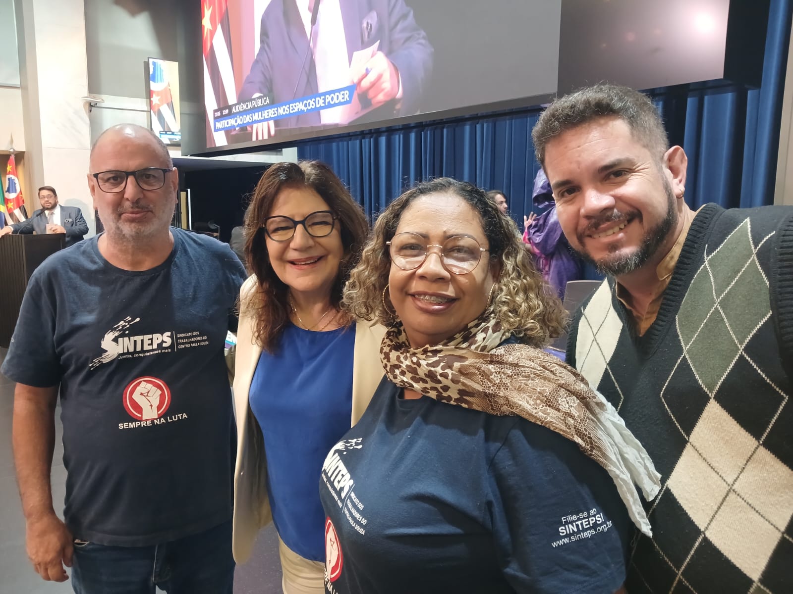 "Participação das mulheres em espaços de poder", na Alesp